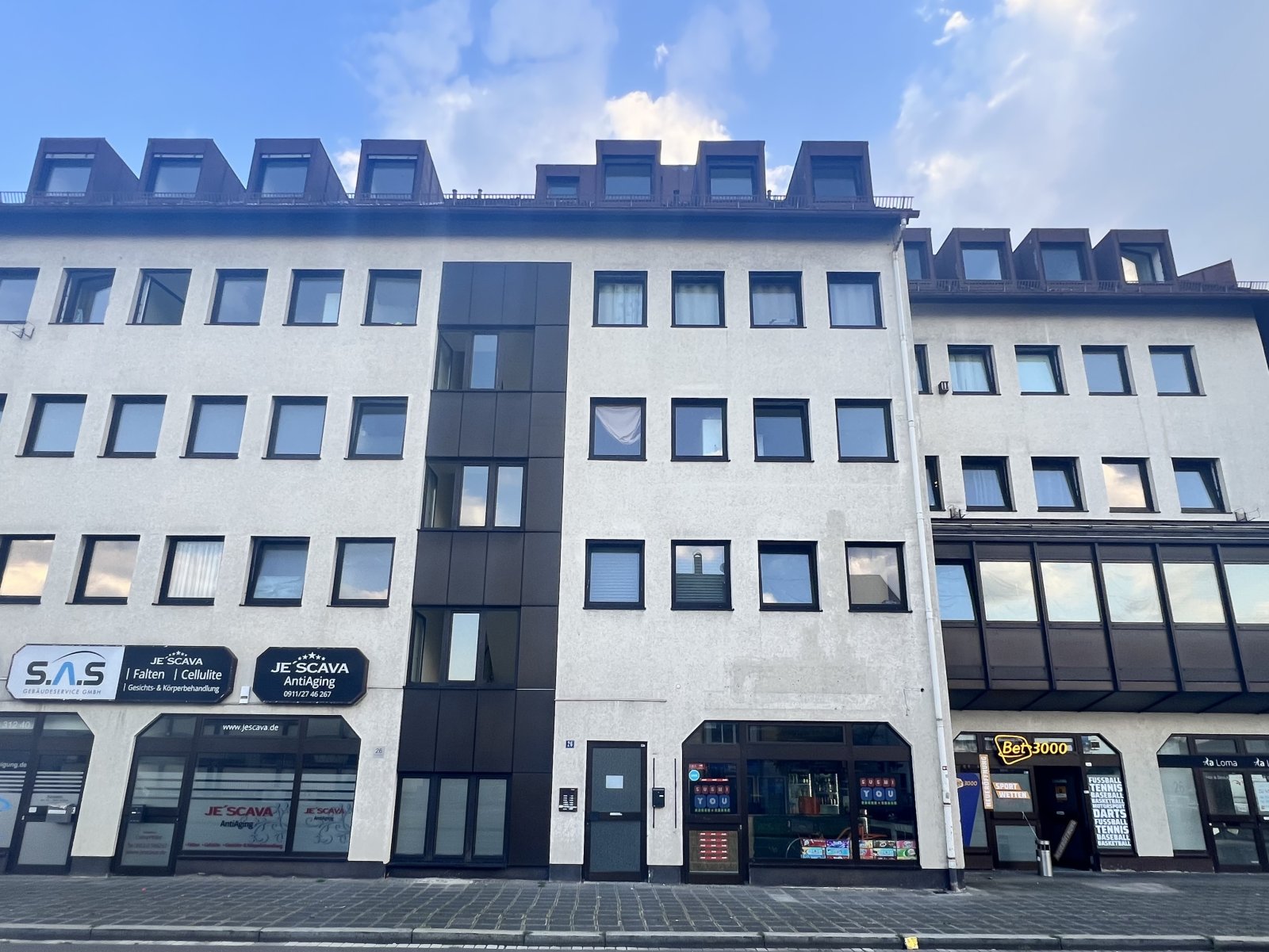 Großes Zimmer in moderner 4er-WG in Nürnberg am Nordring