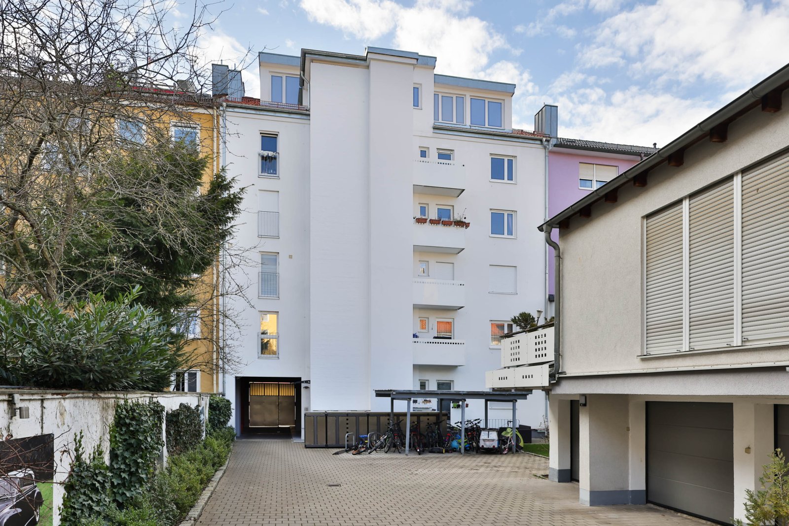 Gebäude Rückansicht