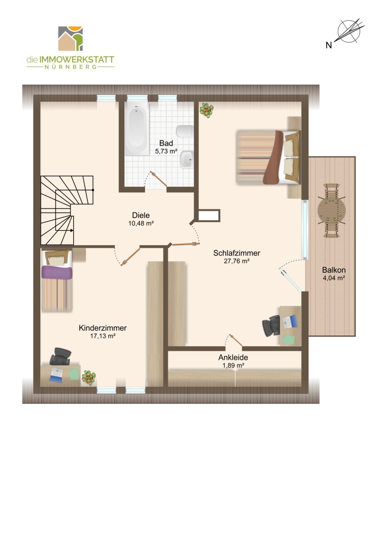 Grundriss Dachgeschoss