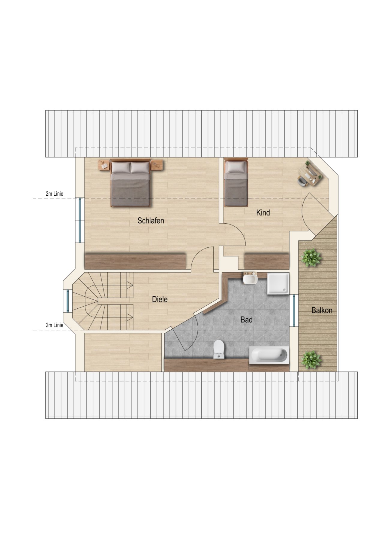 Grundriss Dachgeschoss Grundriss Dachgeschoss