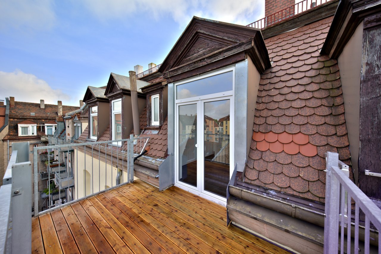 ... direkter Zugang zur Dachterrasse ... direkter Zugang zur Dachterrasse