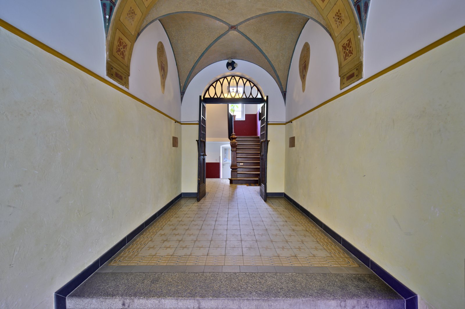 Einladender Eingangsbereich des Hauses Einladender Eingangsbereich des Hauses